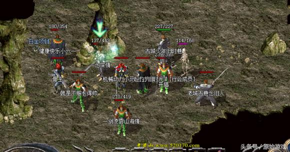 真原始传奇,大家怀念盛大热血传奇百区1.76版的时光吗?没有天关