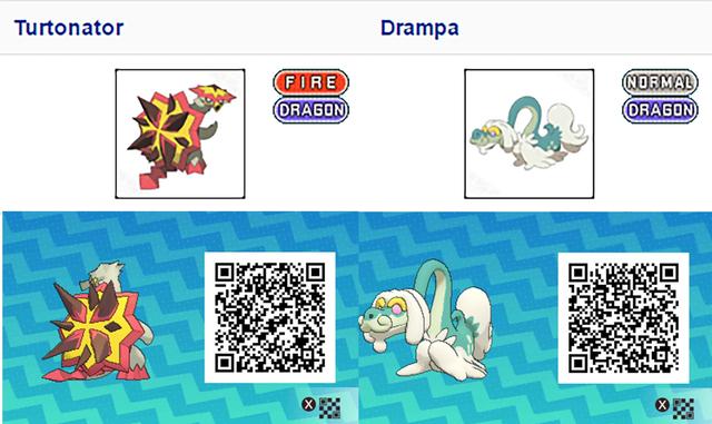 口袋妖怪日月 精灵版本差异（同时提供qr码用来收集图鉴） 