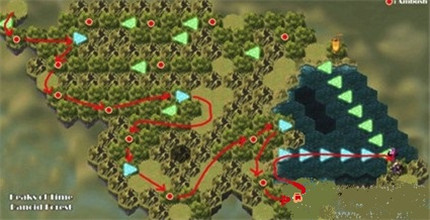 剑与远征血荆丛林路线攻略