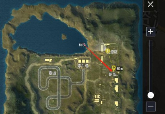 和平精英训练营烟雾弹位置介绍