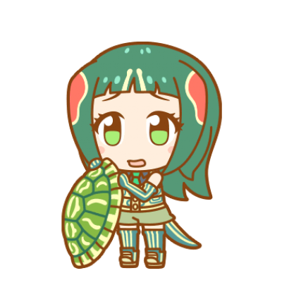 动物朋友展览区红耳彩龟珍稀行动介绍