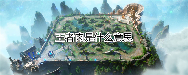 王者肉是什么意思