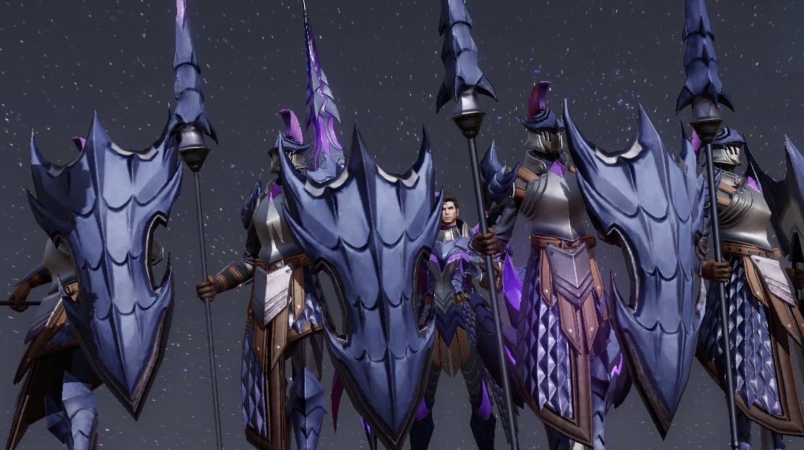 王者荣耀蒙恬秩序猎龙将建模展示