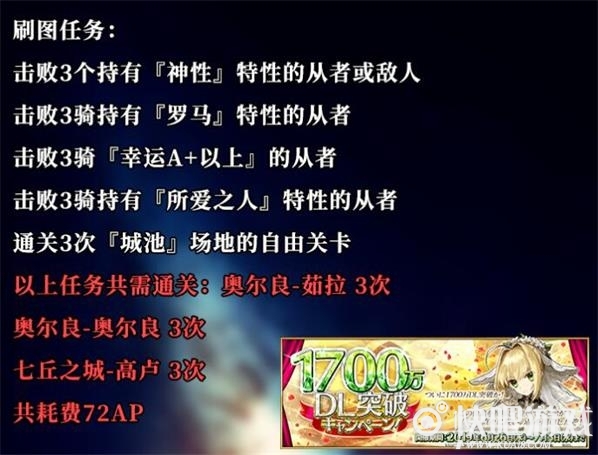 fgo1700万下载活动攻略大全