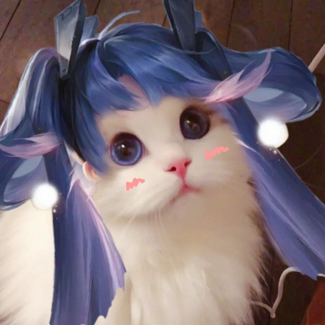 王者荣耀时之恋人猫咪头像