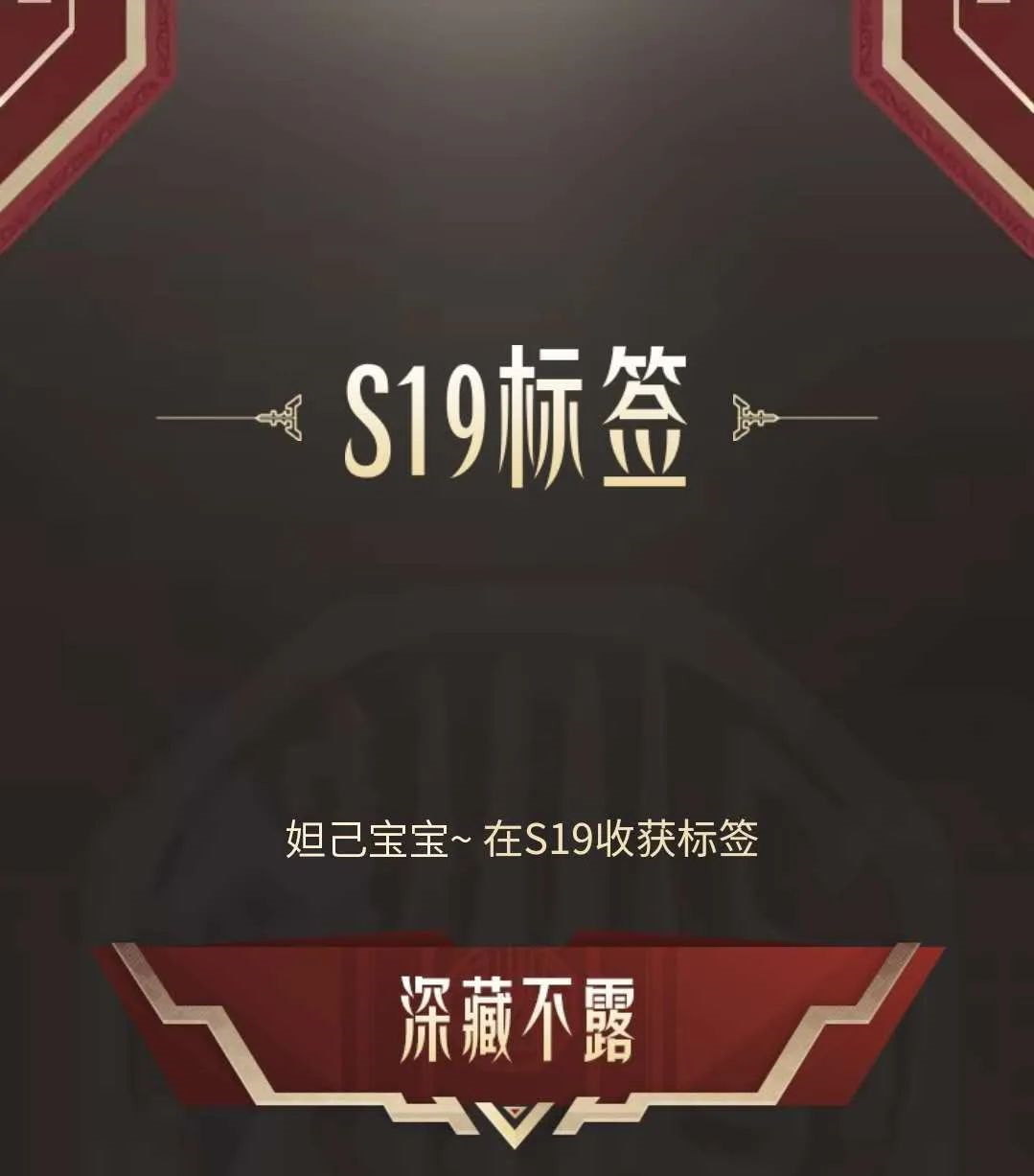 王者荣耀S19标签怎么看