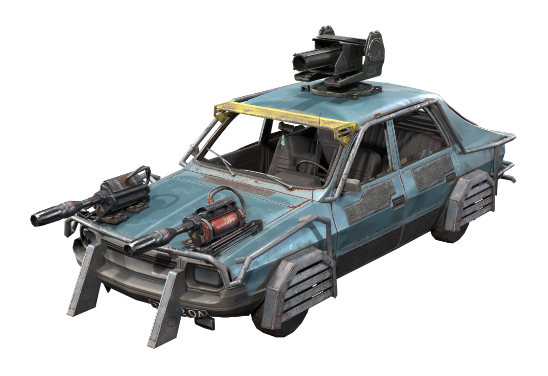 和平精英火力对决2.0武装dacia轿车载具介绍