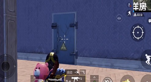 和平精英洋房密室军火库位置