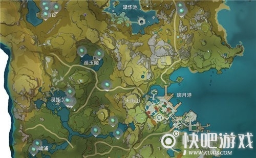 原神发光髓分布位置图一览
