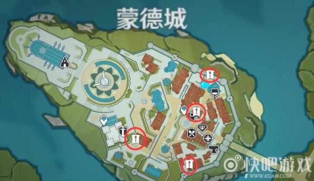 原神蒙德海报与告示牌位置一览