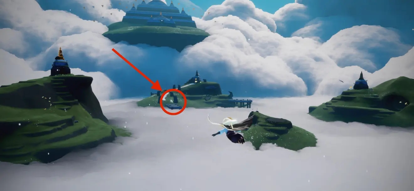 光遇10月10日重温先祖位置