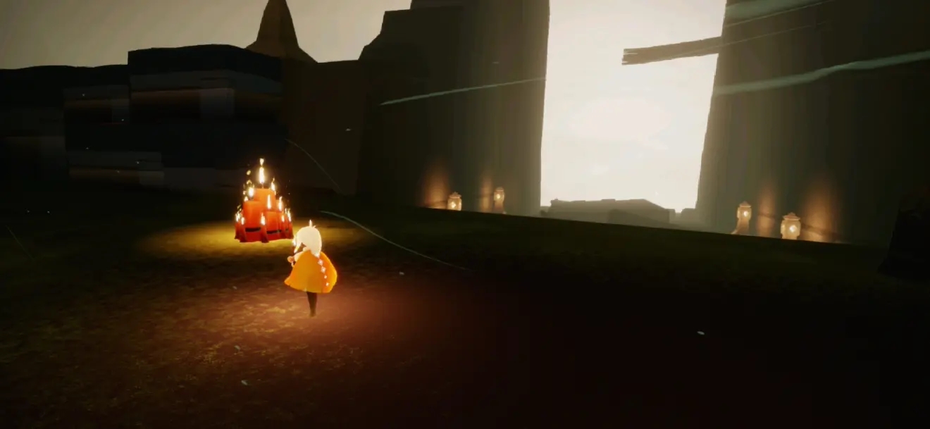 光遇11月7日大蜡烛堆位置