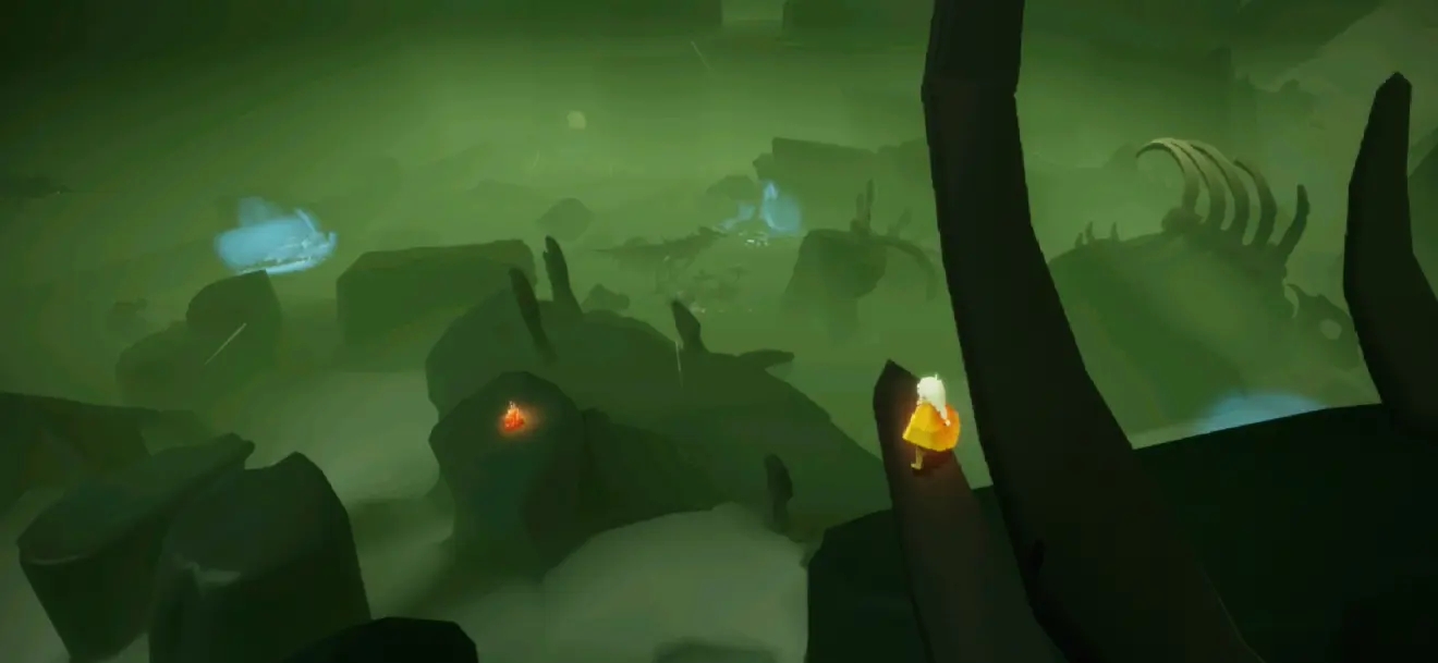 光遇11月7日大蜡烛堆位置