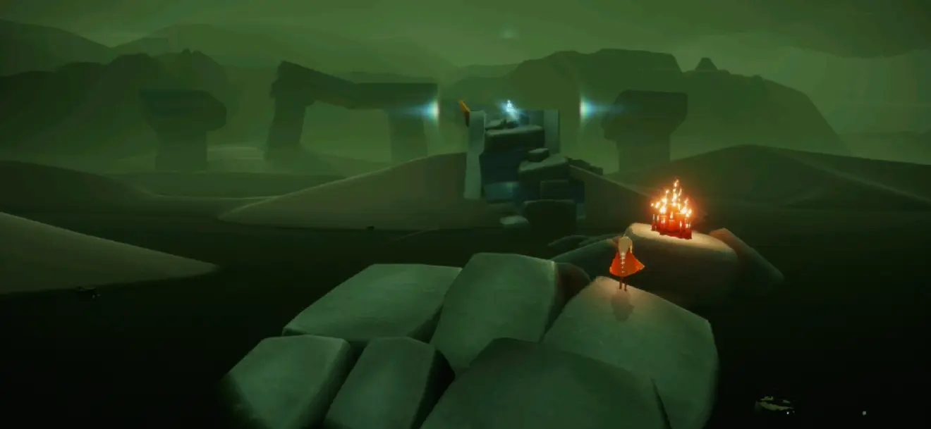 光遇11月7日大蜡烛堆位置