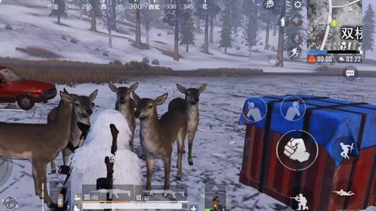 和平精英新版极寒物资箱在哪里