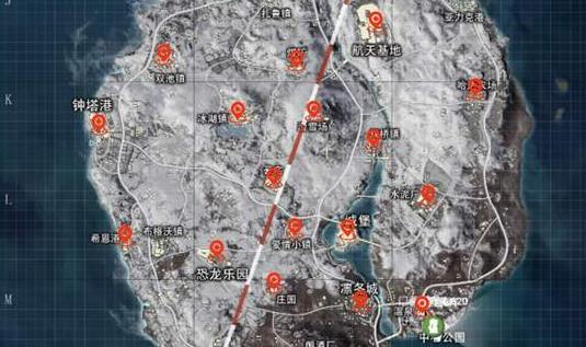 和平精英新版极寒物资箱在哪里