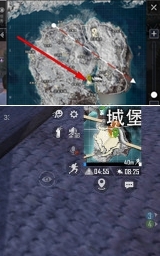 和平精英极光堡刷新位置介绍