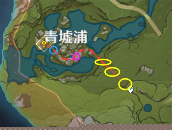 原神送外卖活动第七天送餐路线