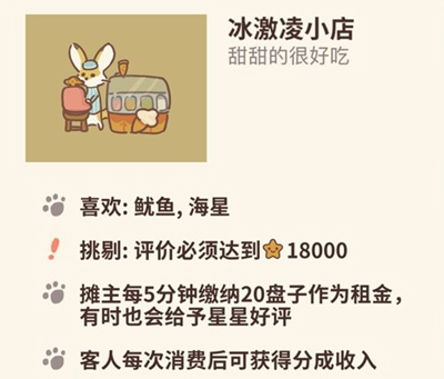 动物餐厅怎么解锁冰淇淋摊主