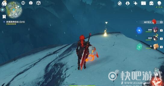 原神雪山大勘测信标位置