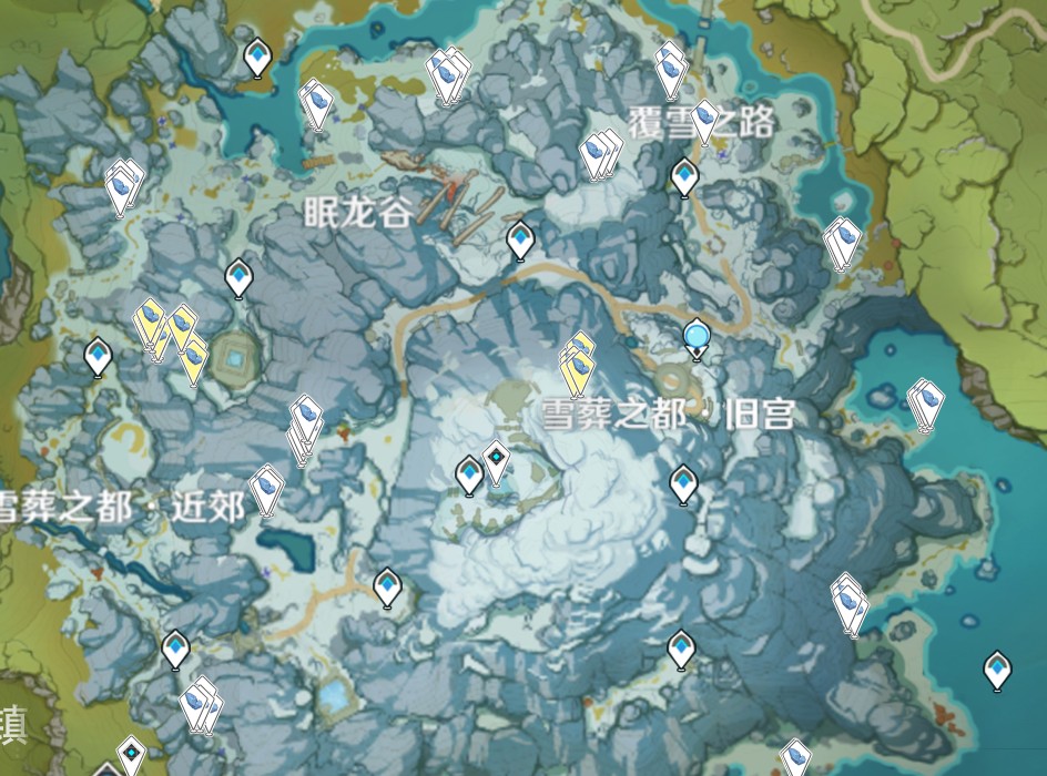 原神星银矿石位置