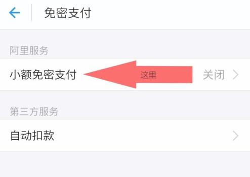 怎么关闭淘宝免密支付功能