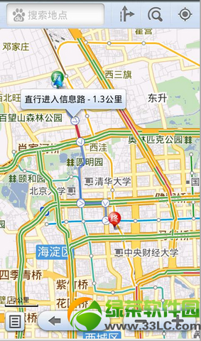 百度手机地图塞班版