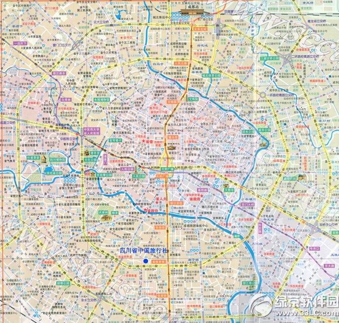 成都市地图高清版高清版