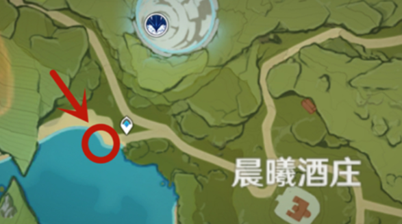 原神蓝色生物照片在哪里拍摄