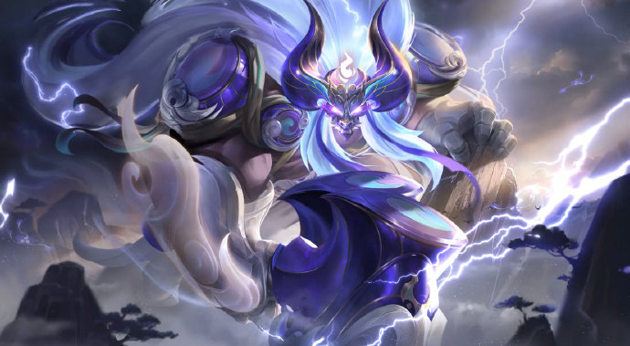 王者荣耀【牛魔-奔雷神使】皮肤介绍
