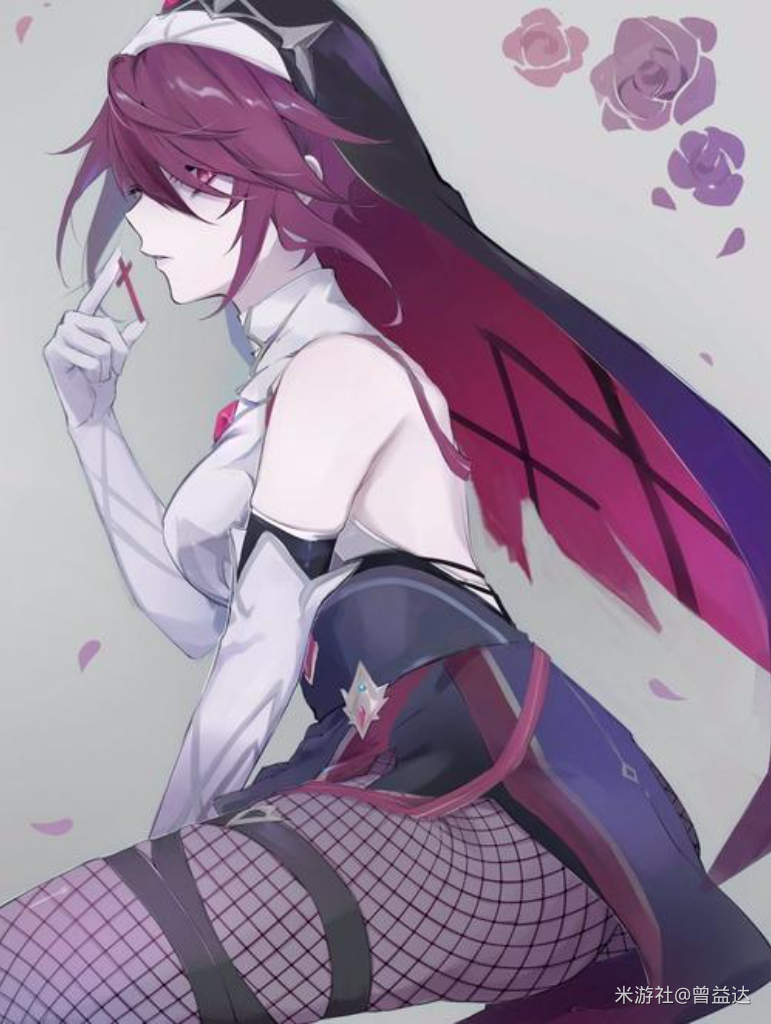 原神罗莎莉亚高清原画壁纸