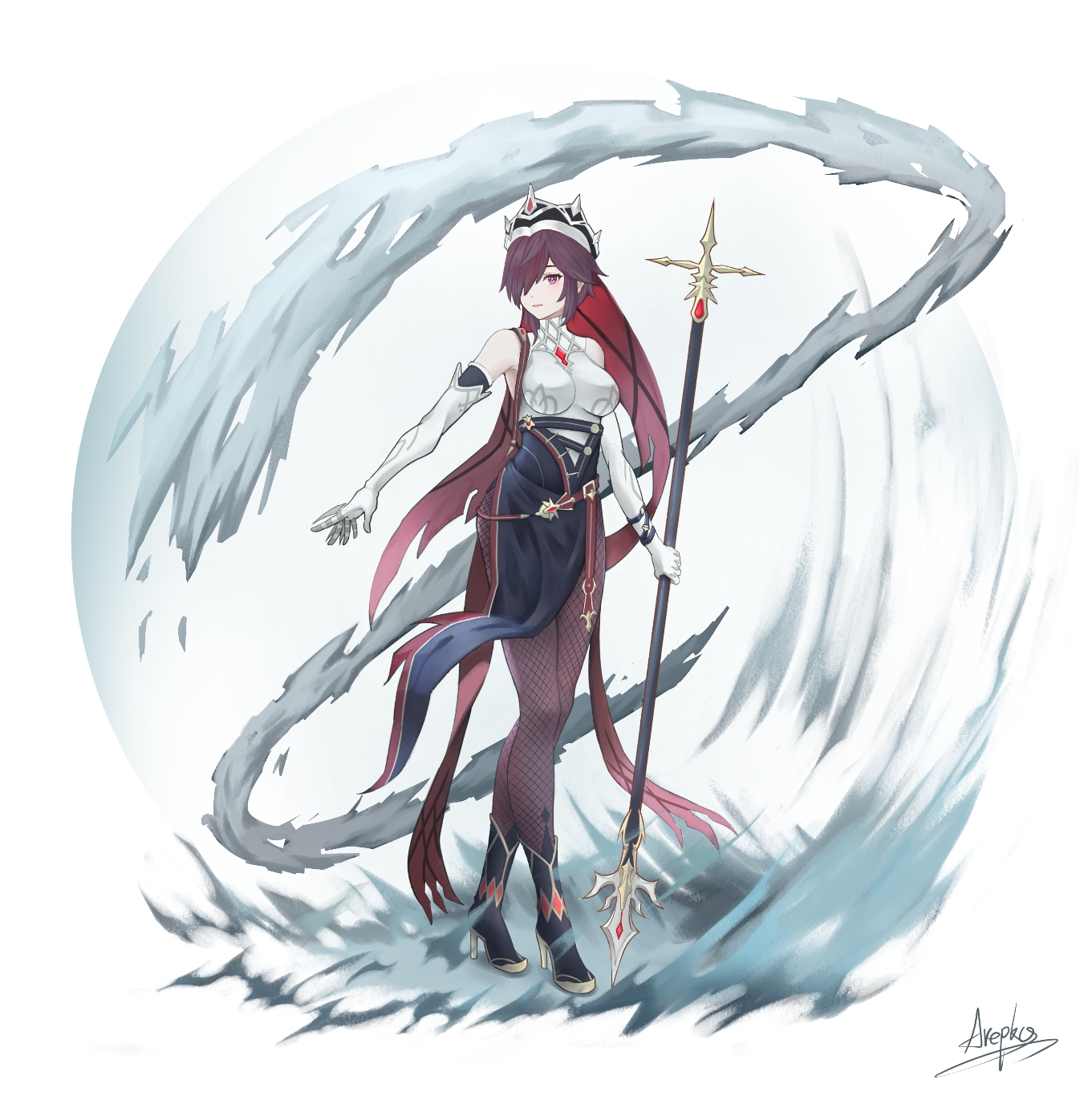 原神罗莎莉亚高清原画壁纸