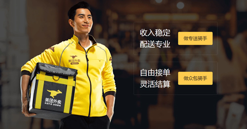 美团骑手图片