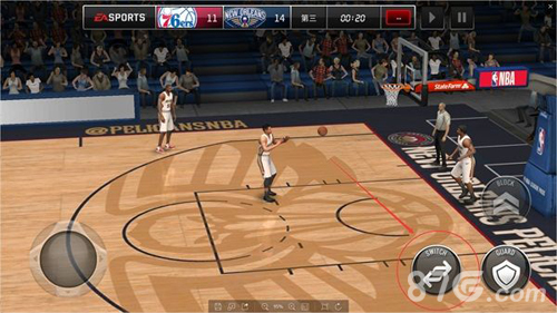 NBA LIVE如何换人4