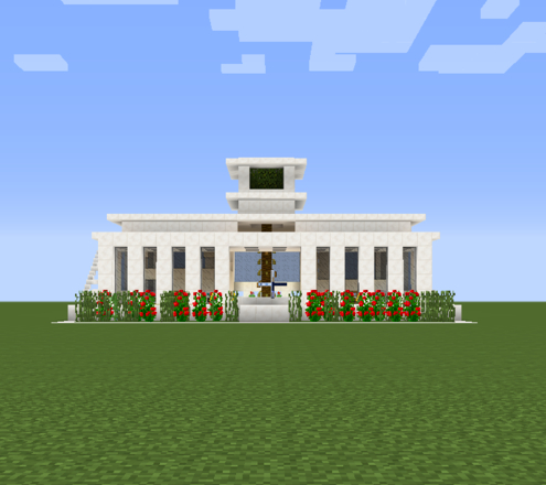 我的世界建筑教程别墅