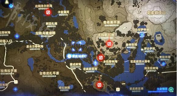 塞尔达传说生命榴莲在哪
