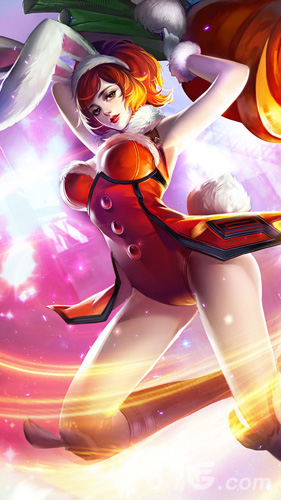 王者荣耀花木兰兔女郎手机壁纸