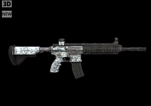 绝地求生刺激战场M416皮肤1