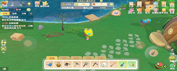 摩尔庄园任务做完了怎么升级