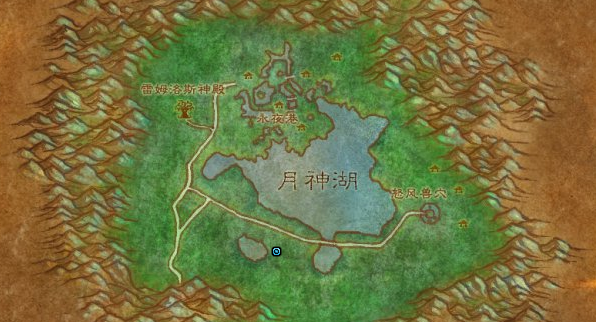 怀旧服部落怎么去月光林地