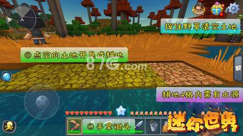 迷你世界小麦怎么种