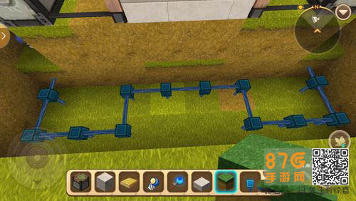 迷你世界自动门怎么做3