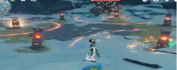 原神覆雪之路的门怎么开