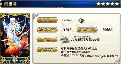 FGO俄里翁