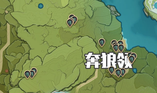 原神小灯草地图位置3