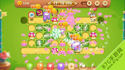 保卫萝卜3游乐场39关战斗截图4