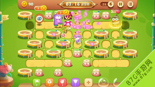 保卫萝卜3游乐场39关战斗截图2