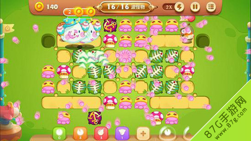 保卫萝卜3游乐场39关战斗截图5