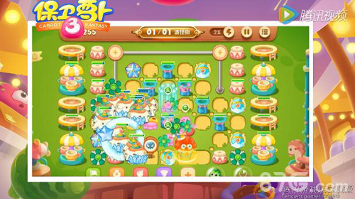 保卫萝卜3游乐场第35关