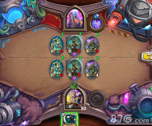 炉石传说观星者露娜冒险第二关